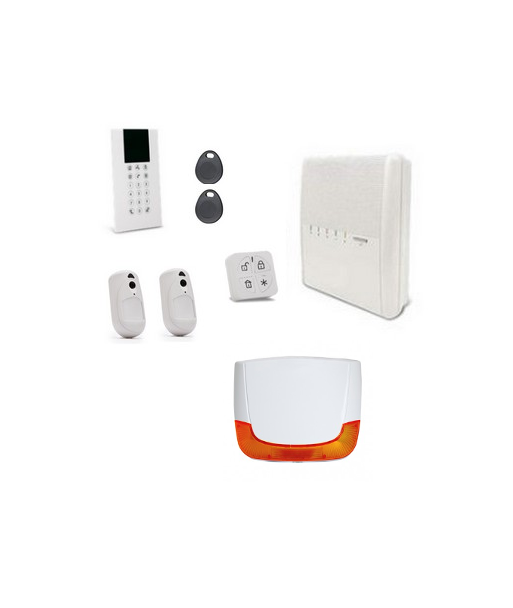 Agility 4 Risco - Risco Agility alarme sans fil IP/GSM détecteurs caméras sirènes extérieure