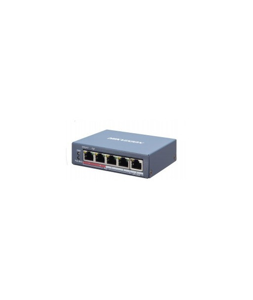 Hikvision DS-3E1105P-EI - Switch 5 ports 4 POE