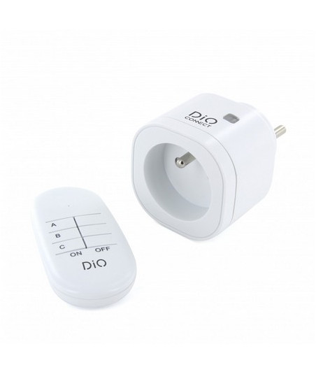 DIO 54916 - Prise connectée wifi et 433 MHz télécommande