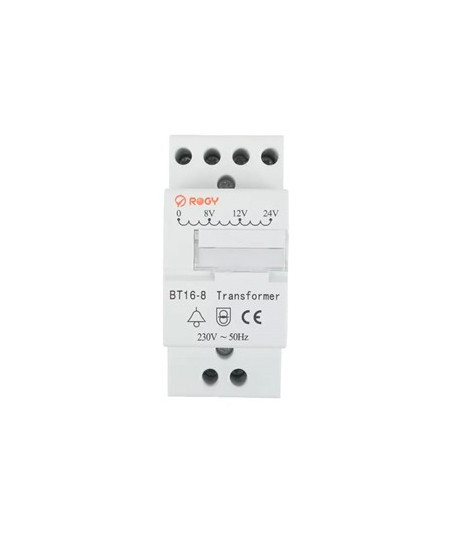 Ezviz CS-CMT-A0-TRANSFORMER - Transformateur électrique rail Din 8/12/24 AC