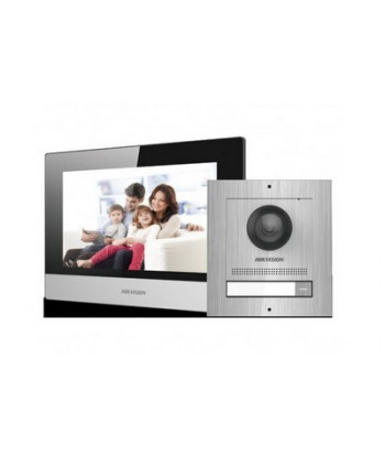 Hikvision DS-KIS602(S) - Portier vidéo IP montage en saillie Sylver
