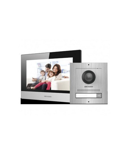 Hikvision DS-KIS602(S) - Portier vidéo IP montage en saillie Sylver