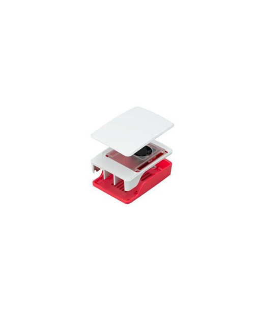 Raspberry Pi 5 SC159 - Boitier officiel rouge blanc